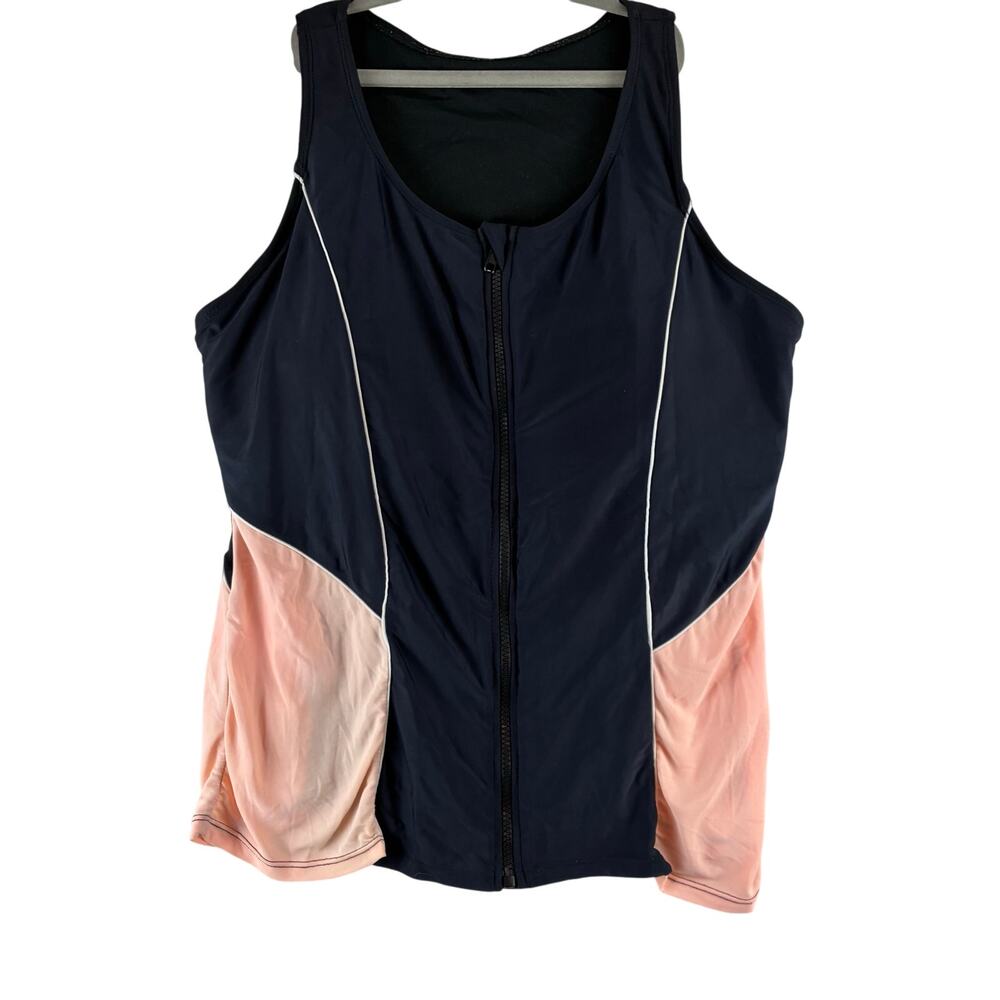 Unbranded Full Zip Swim Tank Measured Size Large Surf Pool Beach Water Sport